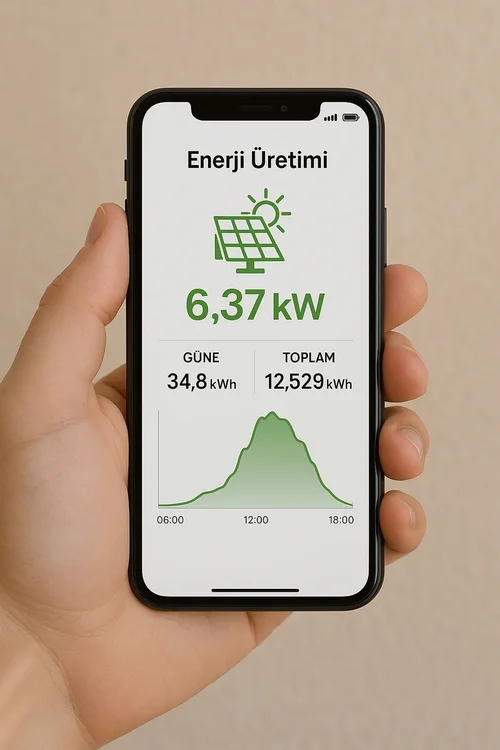 GES mobil izleme sistemi GES mobil izleme sistemi