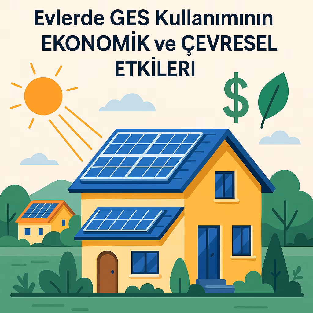 Güneşin Gücüyle Tasarruf: Evlerde Çatı GES Kullanımının Etkileri