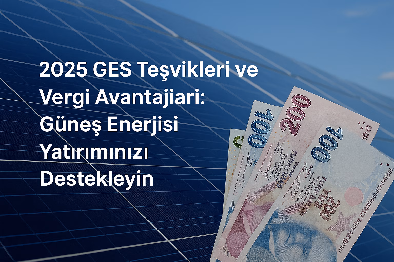 2025 GES Teşvikleri ve Vergi Avantajları: Güneş Enerjisi Yatırımınızı Destekleyin