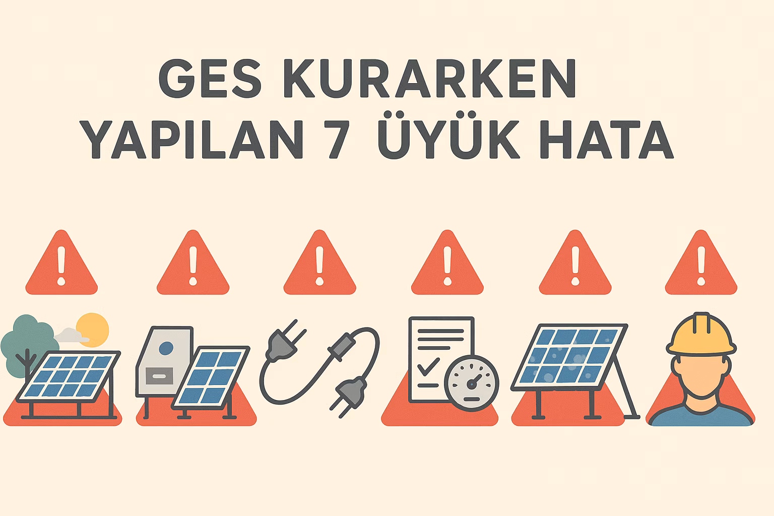 GES Kurarken Yapılan 7 Büyük Hata (Ve Nasıl Önlenir?)