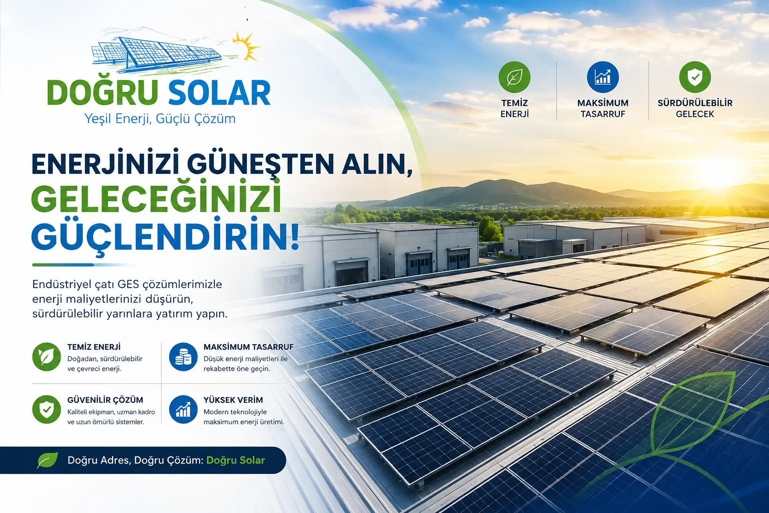 Endüstriyel Çatı GES Projelerinde Öz Tüketimle Maksimum Tasarruf Rehberi