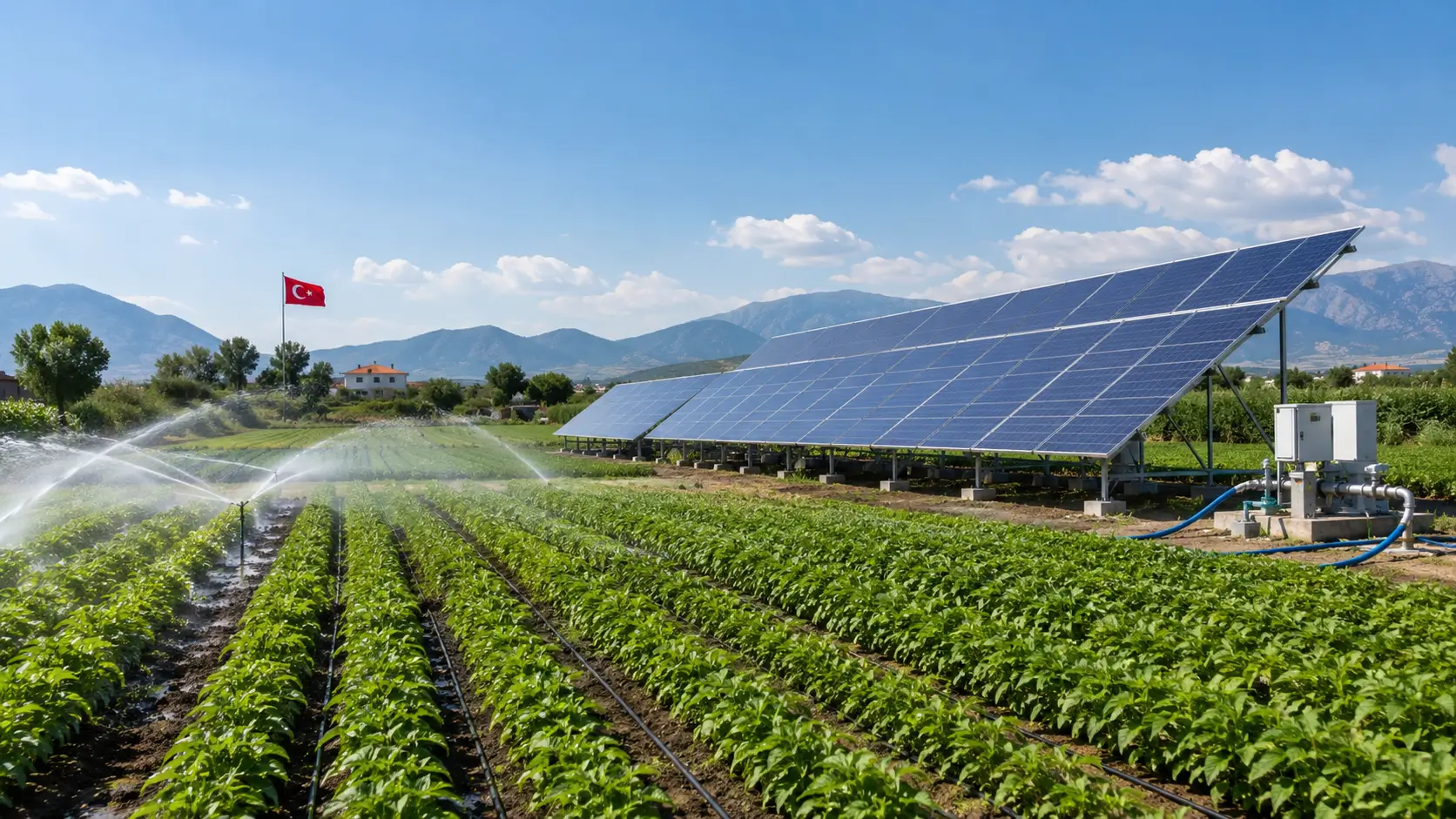 Tarımsal Sulamada Güneş Enerjisi: 2026 Destekleri ve Kurulum Avantajları